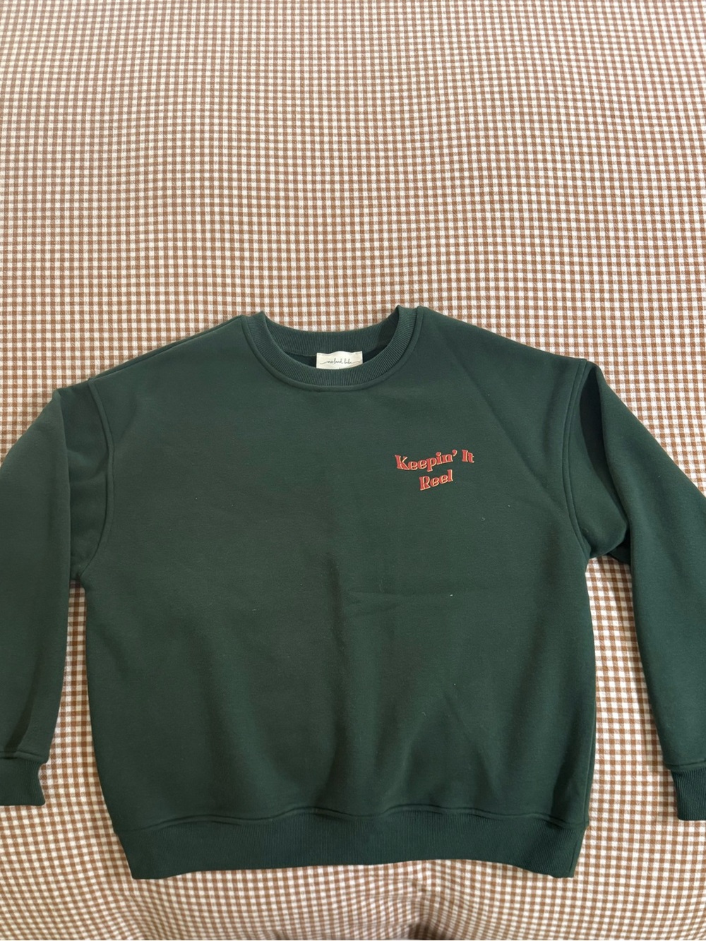 Dark Green Crewneck Sweatshirt